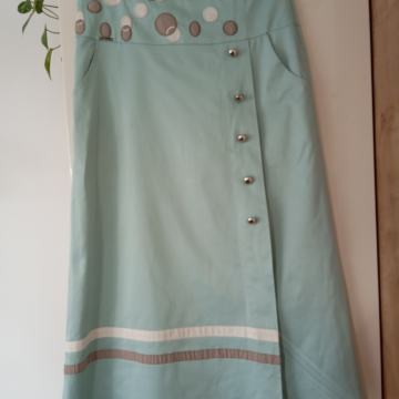 SETRMS VINTAGE MINT SATENASTO KRILO 38/40