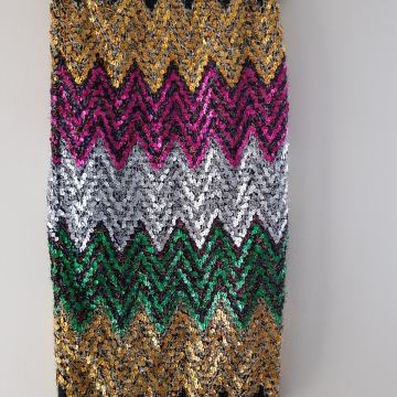 ZARA NOVO SVEČANO SVETLEČE KRILO Z ETIKETO S