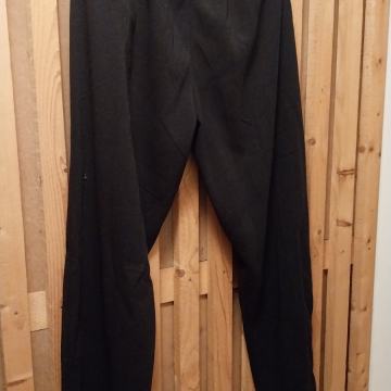 Dolge hlače, črne, trenirka, 5XL