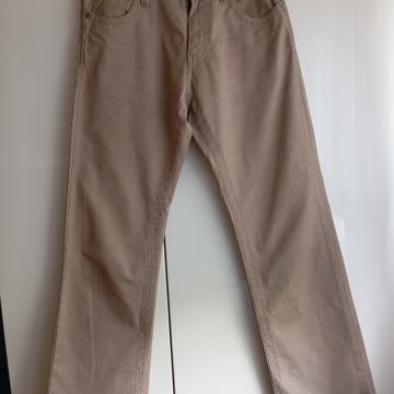 ESPRIT BEŽ MOŠKE BOMBAŽNE HLAČE 31/34 M/L