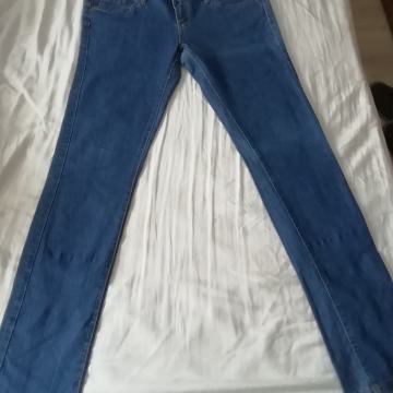 MOSKE DOLGE HLACE VEL 48 SLIM LEPO OHRANJENE MODRE BARVE