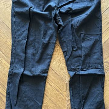 Moške dolge poletne lanene hlače za prost čas - Zara