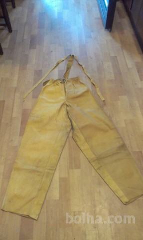 HLAČE NARAVNO VEGETABILNO USNJE