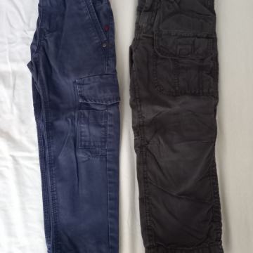 2x dolge hlače št. 98 Okaidi