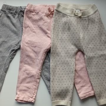 3x otroške dekliške hlače št. 92, C&A, CENA S POŠTNINO