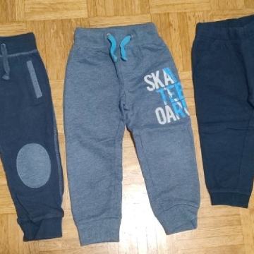 5x podložene dolge hlače št. 92 komplet