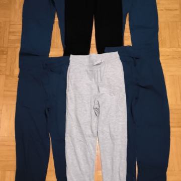6x H&M dolga trenirka št. 140