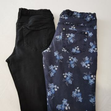 Dekliške hlače Benetton, H&M 158