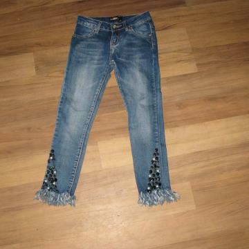 Dekliške jeans hlače, velikost 128 (8 let)