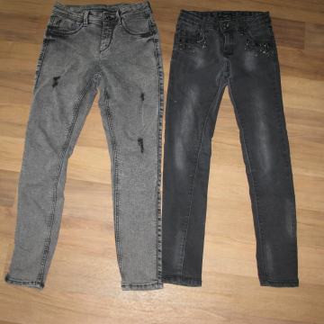 Dekliške jeans hlače, velikost 140