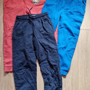 Komplet 3 hlač, fantek vel.122