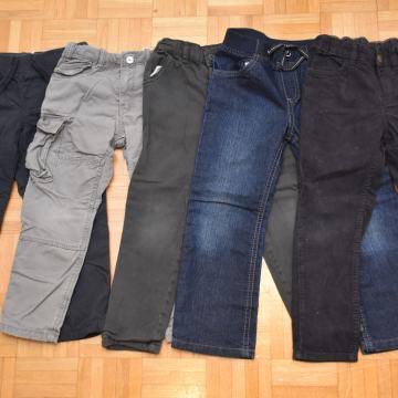 Komplet debelejših hlač velikost 110