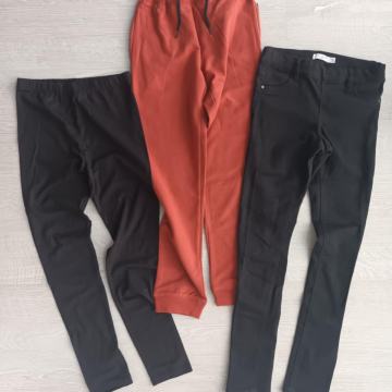 Komplet hlac, trenerka, pajkice 134-140 HM, Name it (nenoseno, novo)