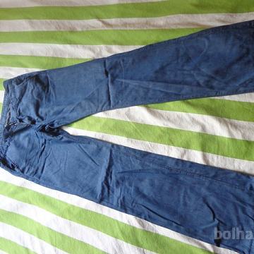 DOLGE ŽENSKE JEANS TANKE HLAČE-znamka Motivi