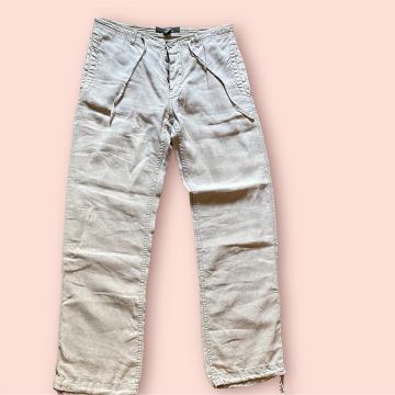 Poletne lanene hlace M velikost lahke