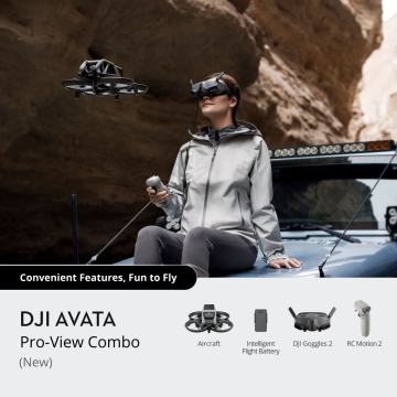 DJI Avata Pro-View Combo (DRON) + DJI FPV Remote 2 Cont. + 2 bateriji