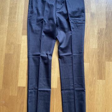 Moške elegantne, Zara hlače, temno modre, velikost 31