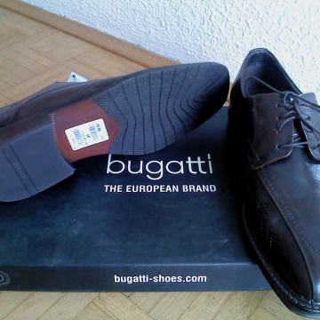 BUGATTI USNJ. MOŠKI ČEVLJI NOVI