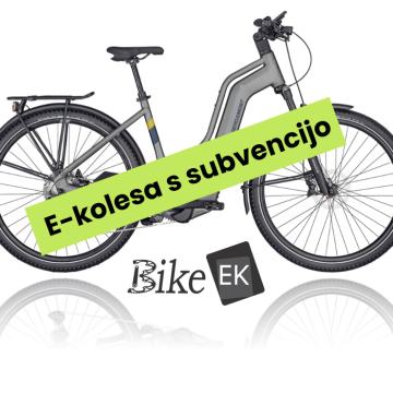 E-kolesa s 500 € subvencije!