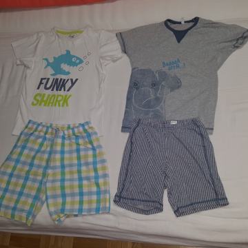 fantovski kratki pižami 120-128