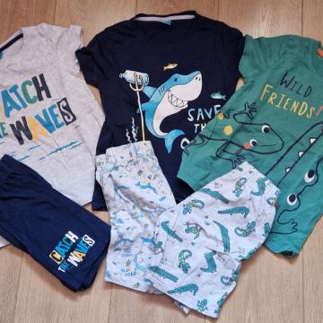 Komplet 3 pizam, fantek vel.110/116