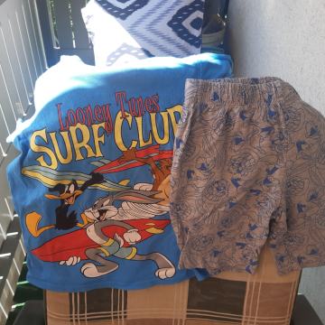 Kratka pizama 122/128 in 110/116