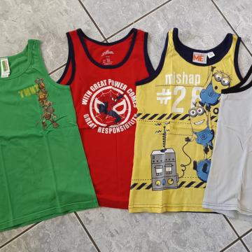 4x spodnja majica 134/140