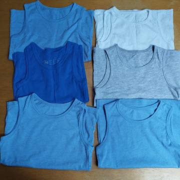 Komplet spodnjih majic 122