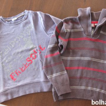 2 fantovska bombažna puloverja, vel.140 (10 let)