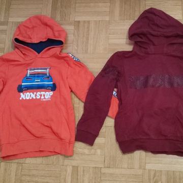 2x pulover št. 122-128 komplet