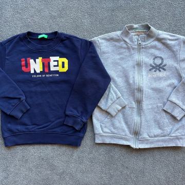 Benetton 2 kom otroški pulover, 116 (4-5 let)