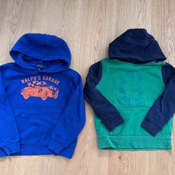 Fantovski pulover/kapucar v śt 130, PRL in GAP