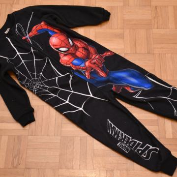 Flis pajac Spiderman velikost 110/116