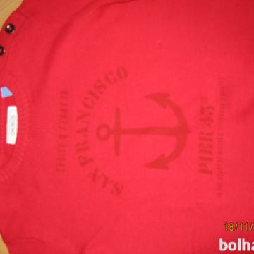 Nov otroški mornarski pulover Okaidi, vel 14-15 let, s ptt