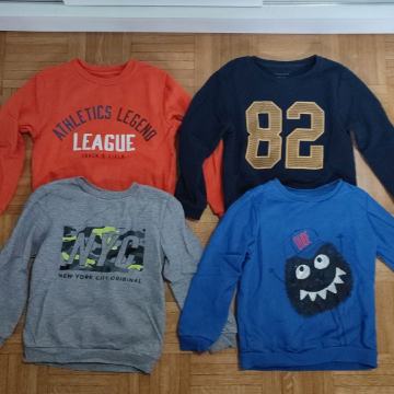 4x pulover št. 122 komplet