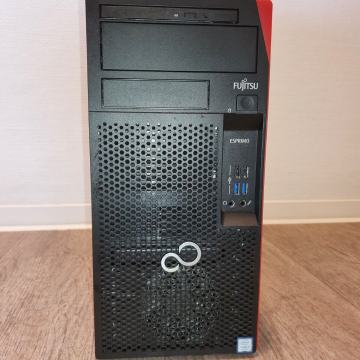 FUJITSU Esprimo P557 E85+ 7.Gen i5-7400 8GB RAM 250GB SSD + 500GB DVD