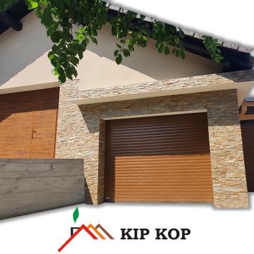 KIPROL 77 NAVOJNA GARAŽNA VRATA 300 X 250 Z MONTAŽO