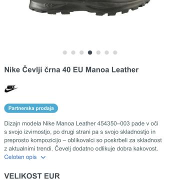 Karl Lagerfeld moski bulerji in nike gleznarji