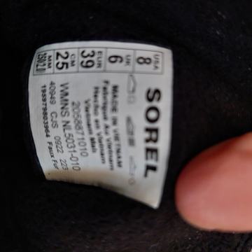 sorel zimski čevlji