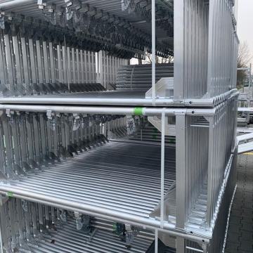 Aluminijasti odri | 100 m² | Tip Baumann