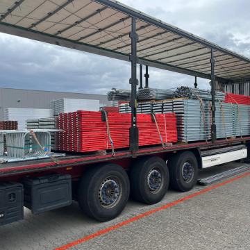 Fasadni odri Plettac | 250 m² | takoj na voljo