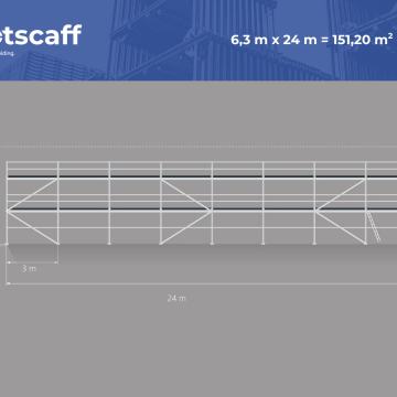 Nov oder Plettac | 150m² | jeklena konstrukcija