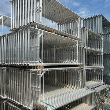 Plettac | 100 m² | Novi aluminijasti odri