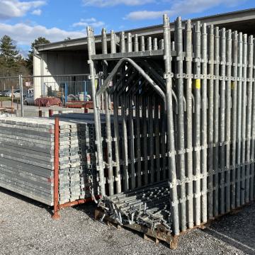 Prodaja pocinkanega gradbenega H odra EDILPONTE