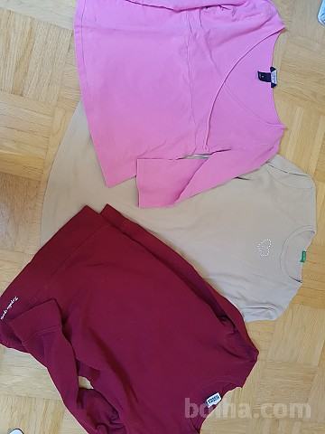 hlače bluze majice puloverji nosečnice nosečniška 10x M - S