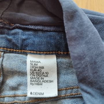 Kavbojke lepo ohranjene H & M št.40