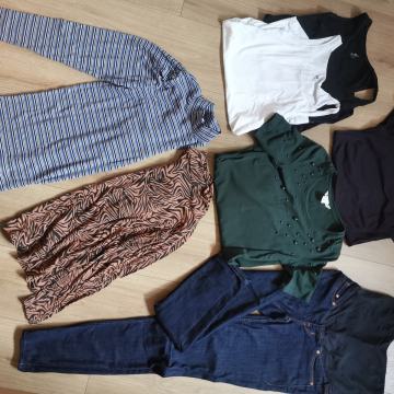 Nosečniška oblačila 36-38, xs-s