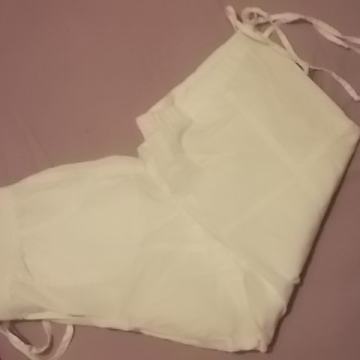 Nosečniške bele hlače-tričetrt dolge, vel. 36