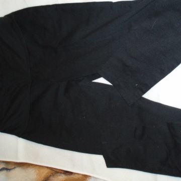 Nosečniške dolge črne pajkice, vel. 40-42