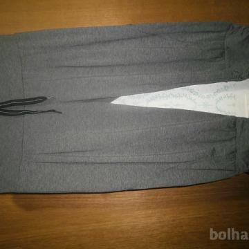 Nosečniške hlače-sive, poletne, CRIVIT, vel.36-38, NOVO